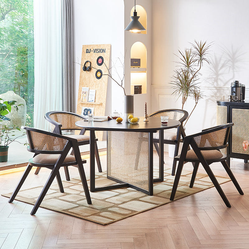 Hannah Dining Table Set, Rattan Rit Concept