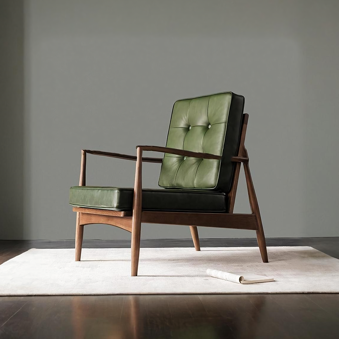 Harry CH23 Green Armchair | green armchairs – Rit Concept