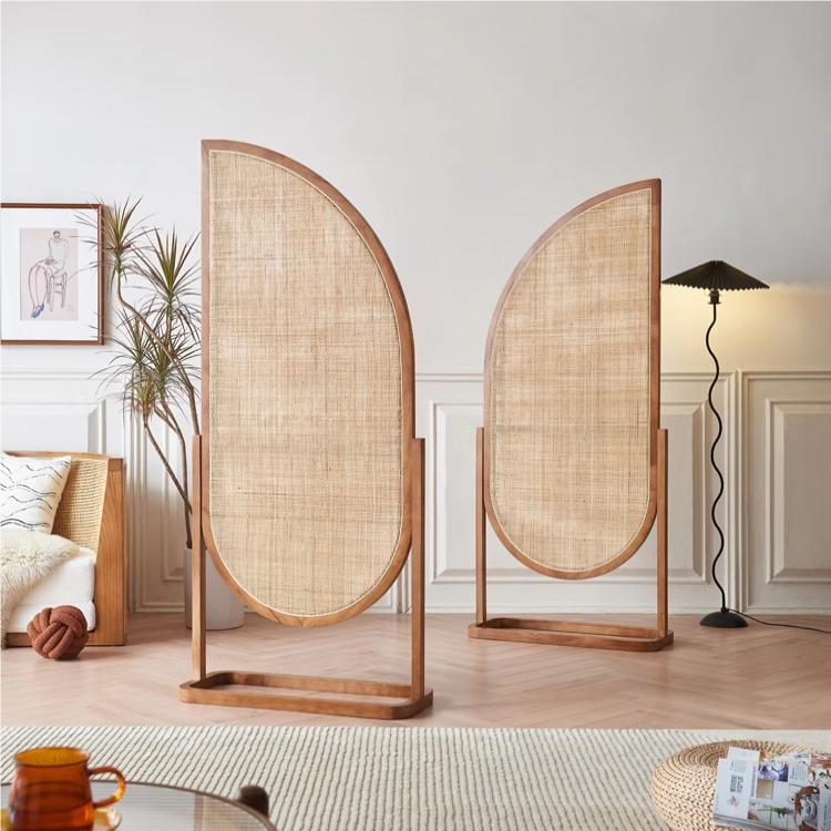 Vaughan Rattan Room Divider/ Screen - rattan room divider screen UK