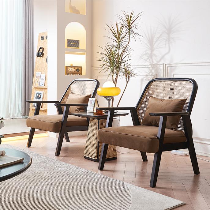 Valeria Rattan Armchair in a modern UK home