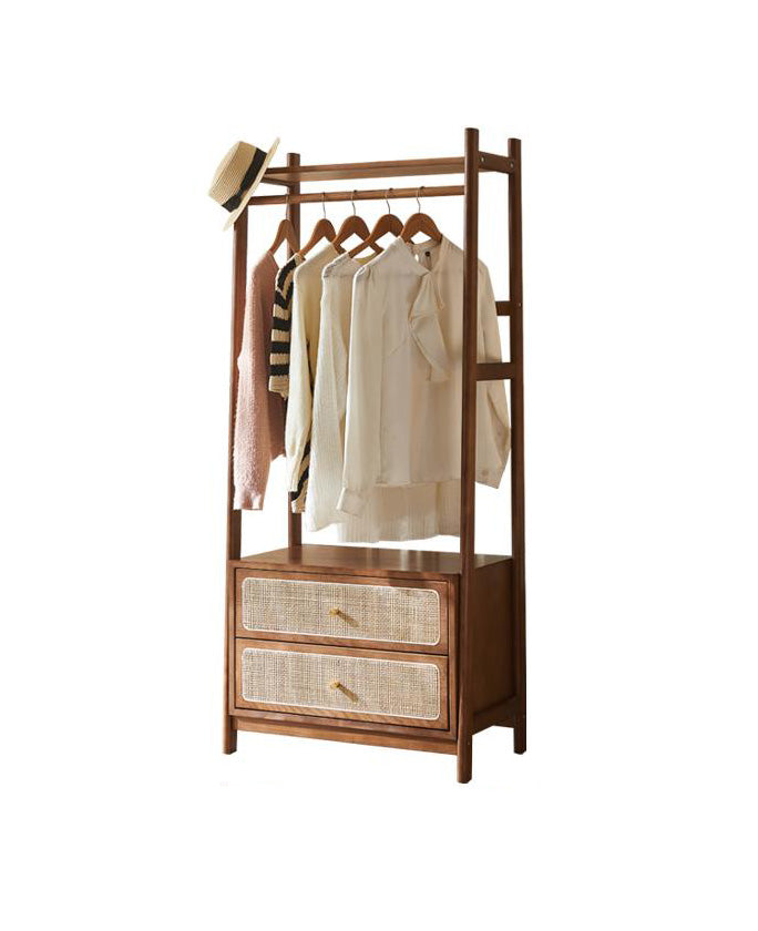 Walters Clothes Rack/ Shelf, Wood - wooden bookcase