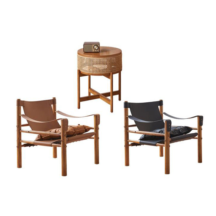 Warner Armchair, Leather - accent chair