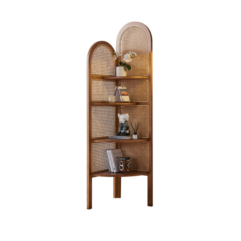 Vicente Triangle Bookshelf, Rattan