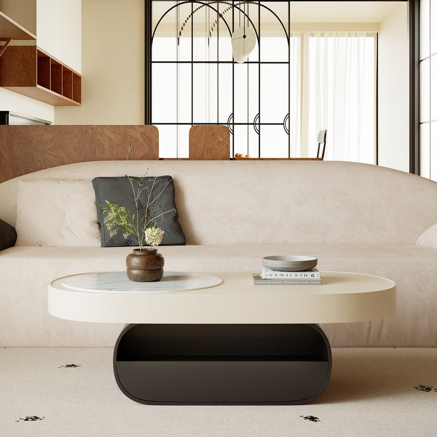 Tessa Coffee Table, With storage, Pink