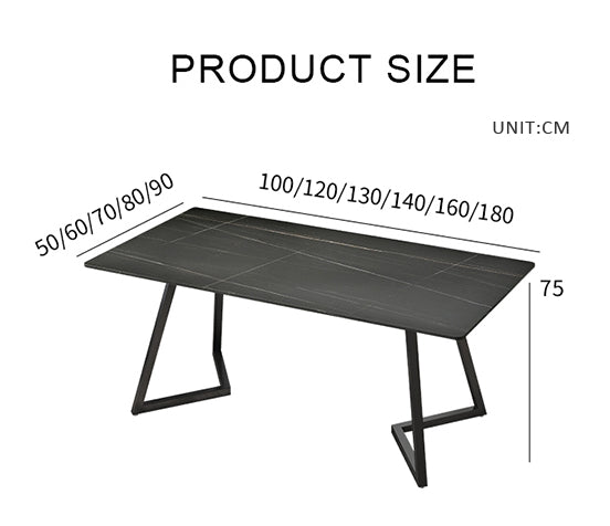Edmund Office Desk, Sintered Stone-Rit Concept-Rit Concept
