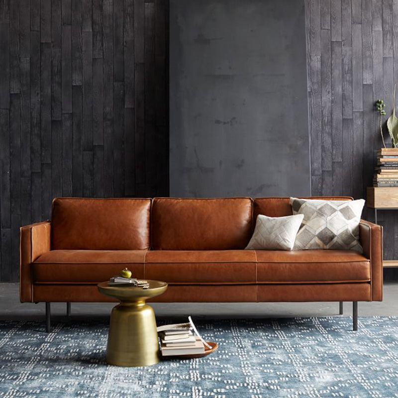 Baxter Two Seater, Three Seater Sofa, Real Leather for modern UK living room