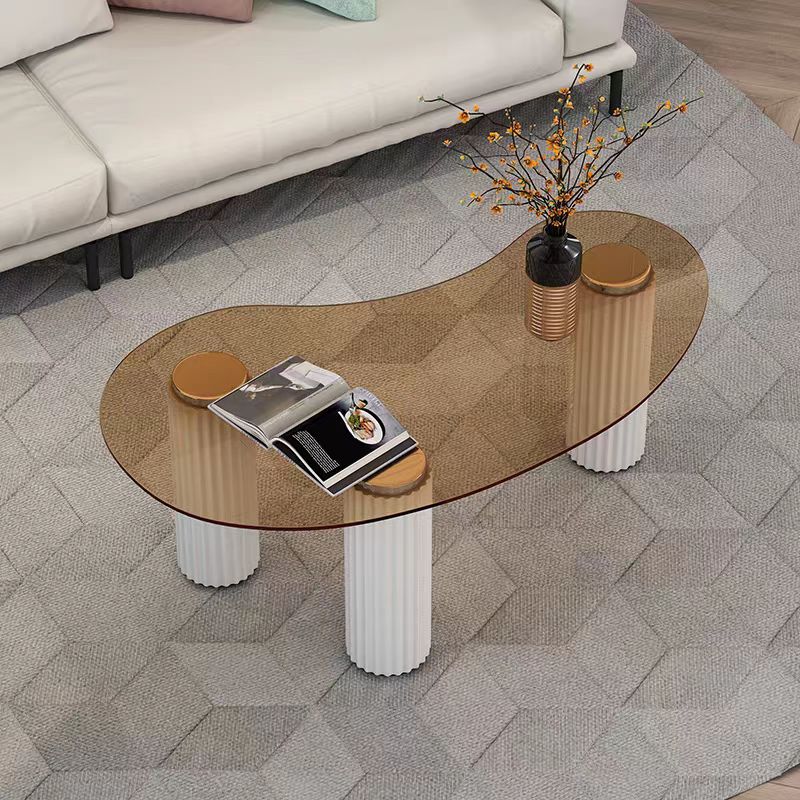 Amado Coffee Table, Glass