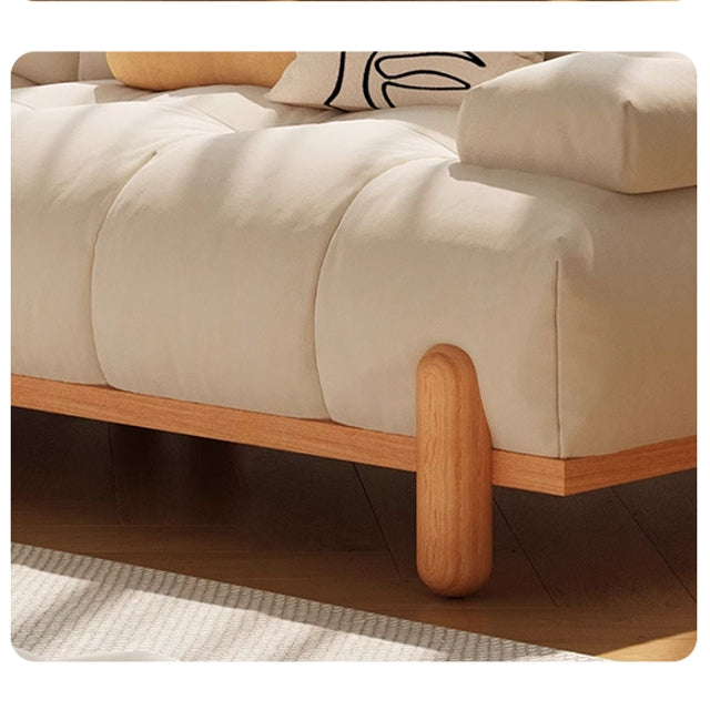Ariadna Comfy Two Seater, Three Seater Sofa, Suede, Cream-Rit Concept-Rit Concept