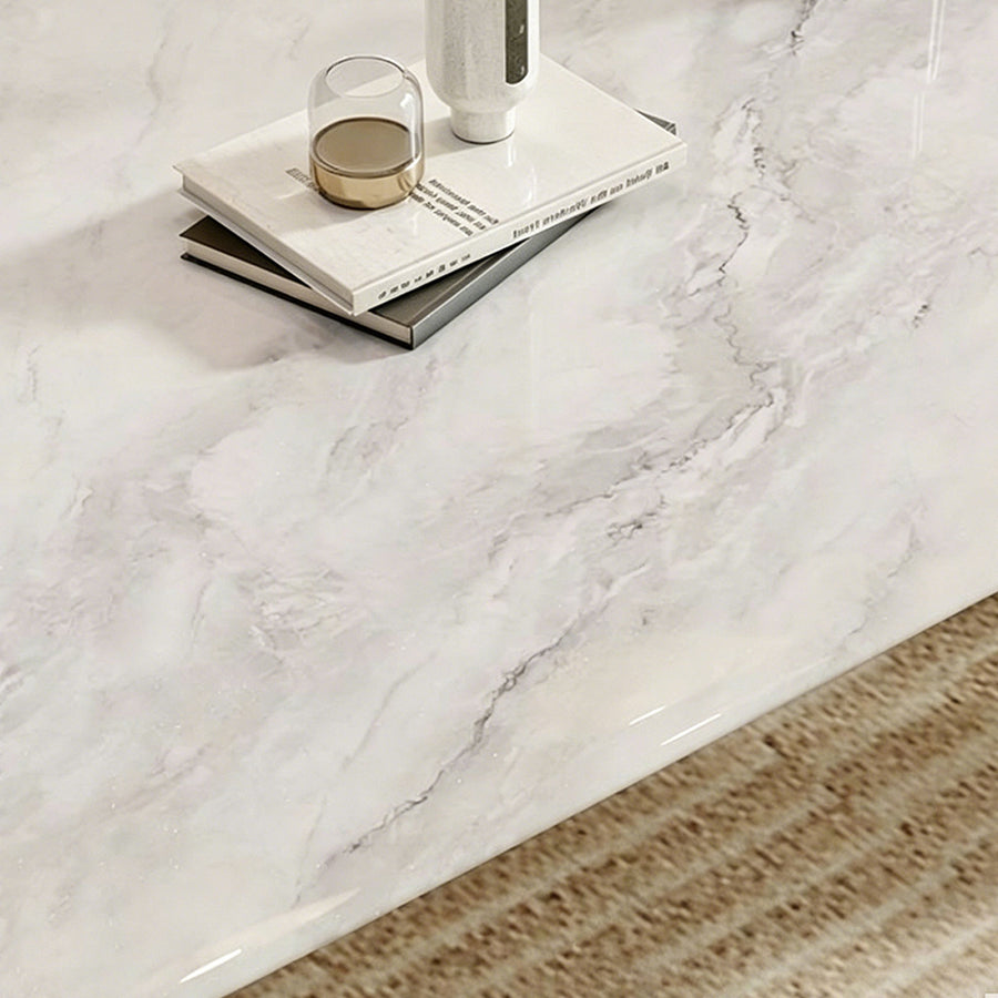 Trish Dining Table detail showing table finish and proportions