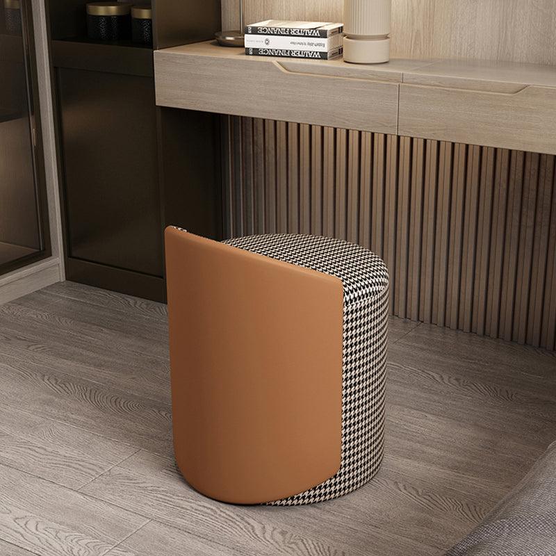 Morgan Ottoman Footstool, Dressing Table Stool cabinet and shelf detail