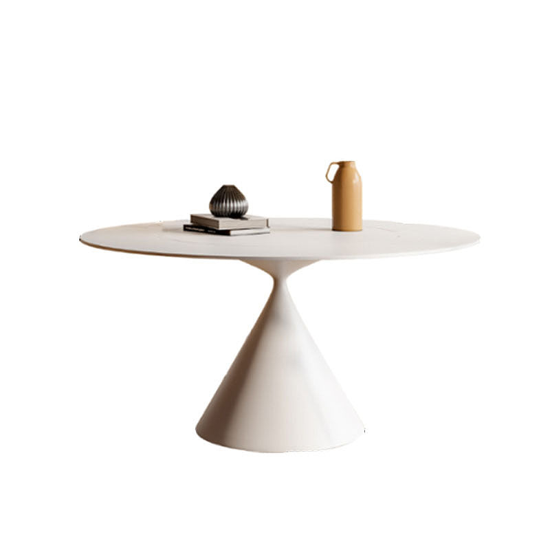 Ozzie Round Dining Table room setting for everyday dining