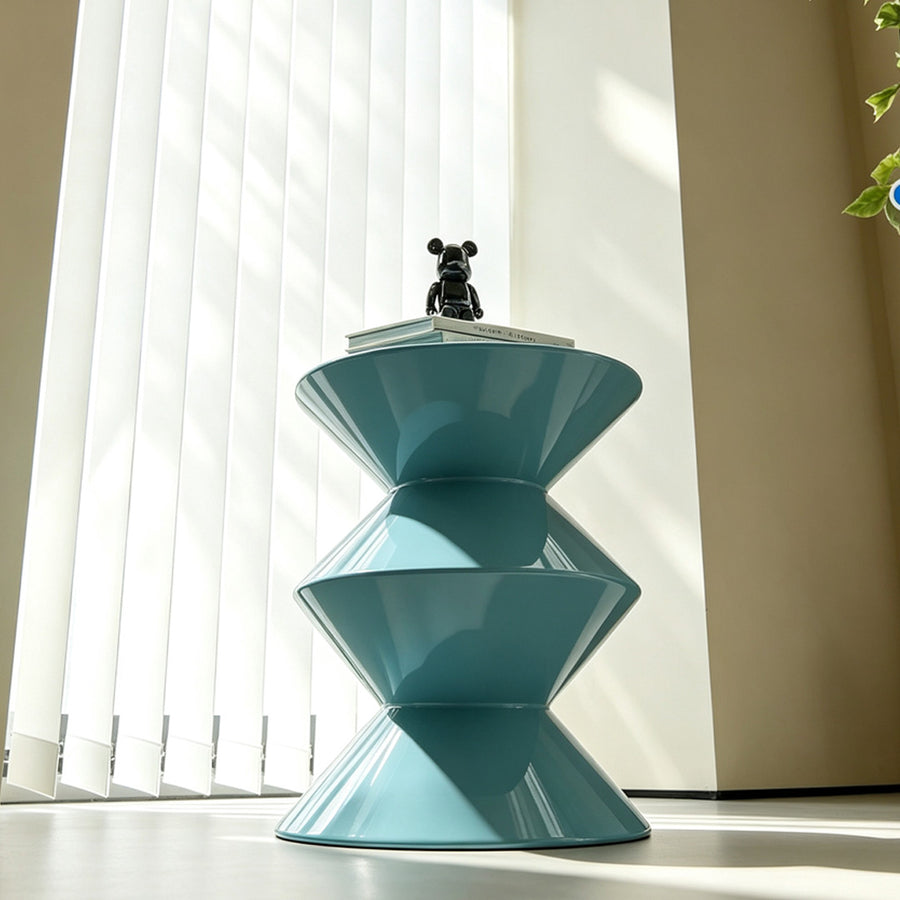 Willa Side Table, Blue