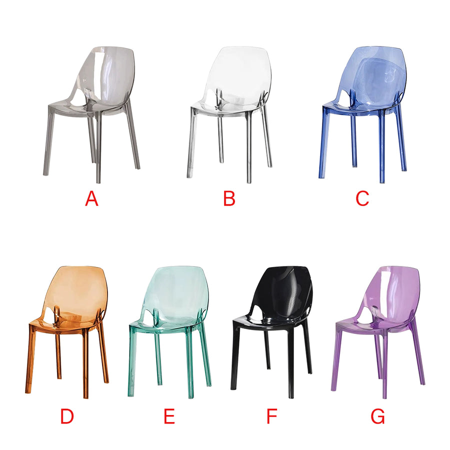 Schmitt Ghost Chair, Plastic Dining Chair, Acrylic