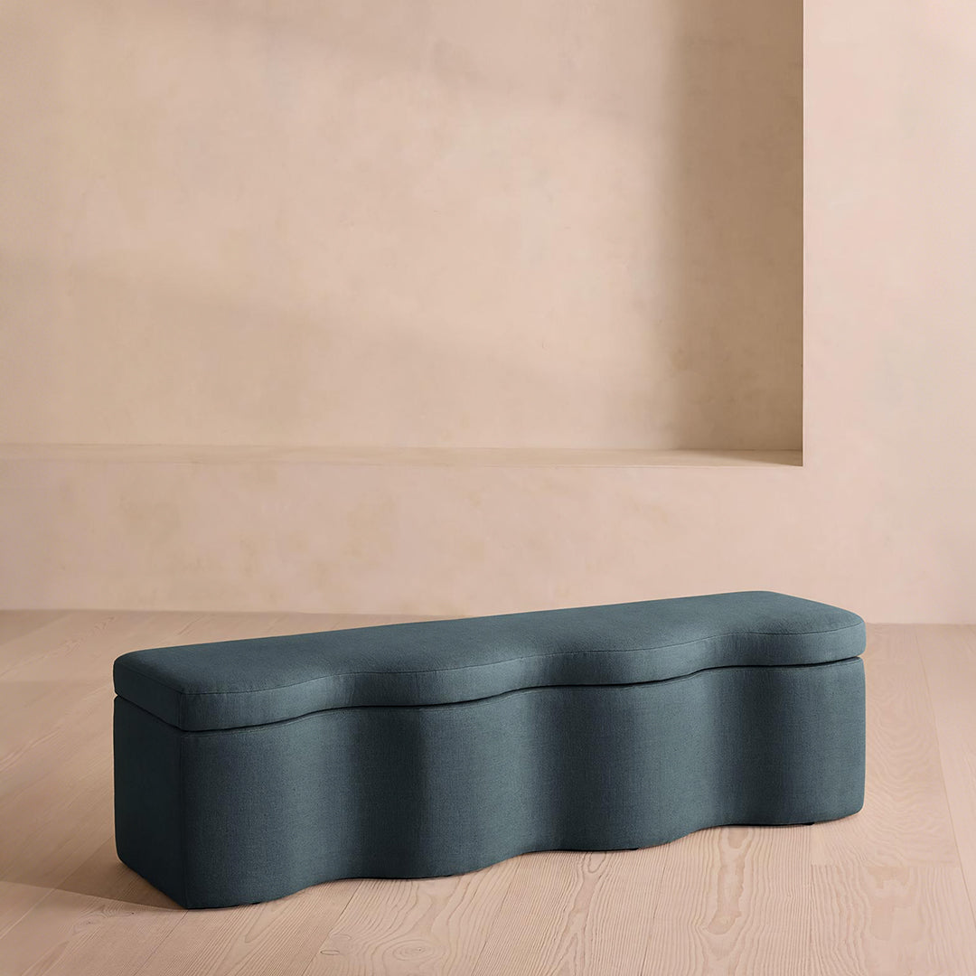 Sampson Storage Bench, Shoe Bench, Linen