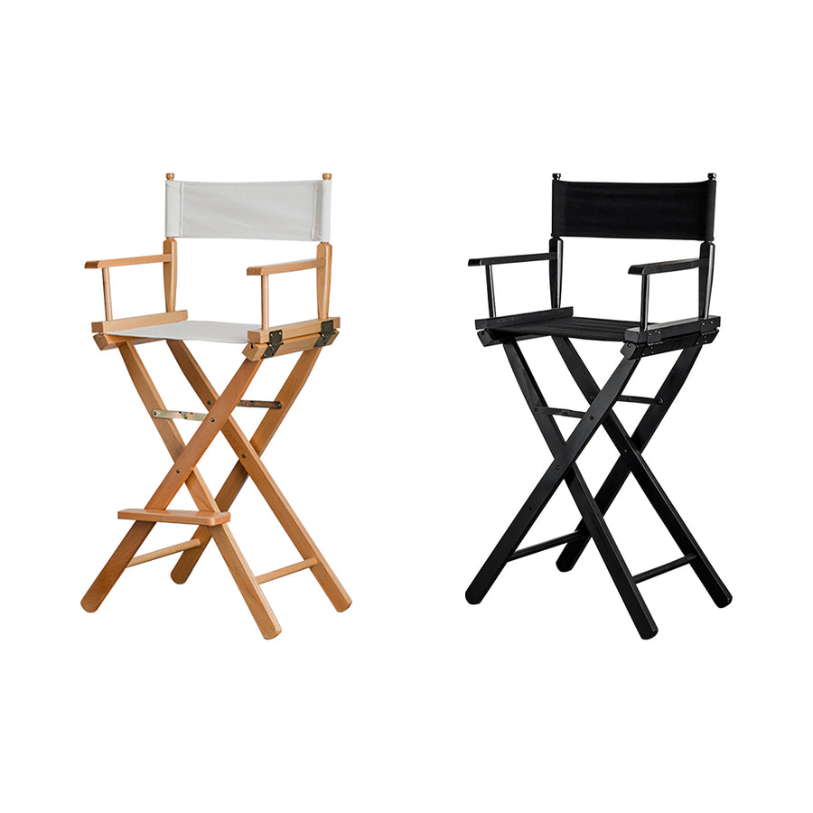 Rivas Foldable Bar Stool, Canvas detail view for modern accent chair