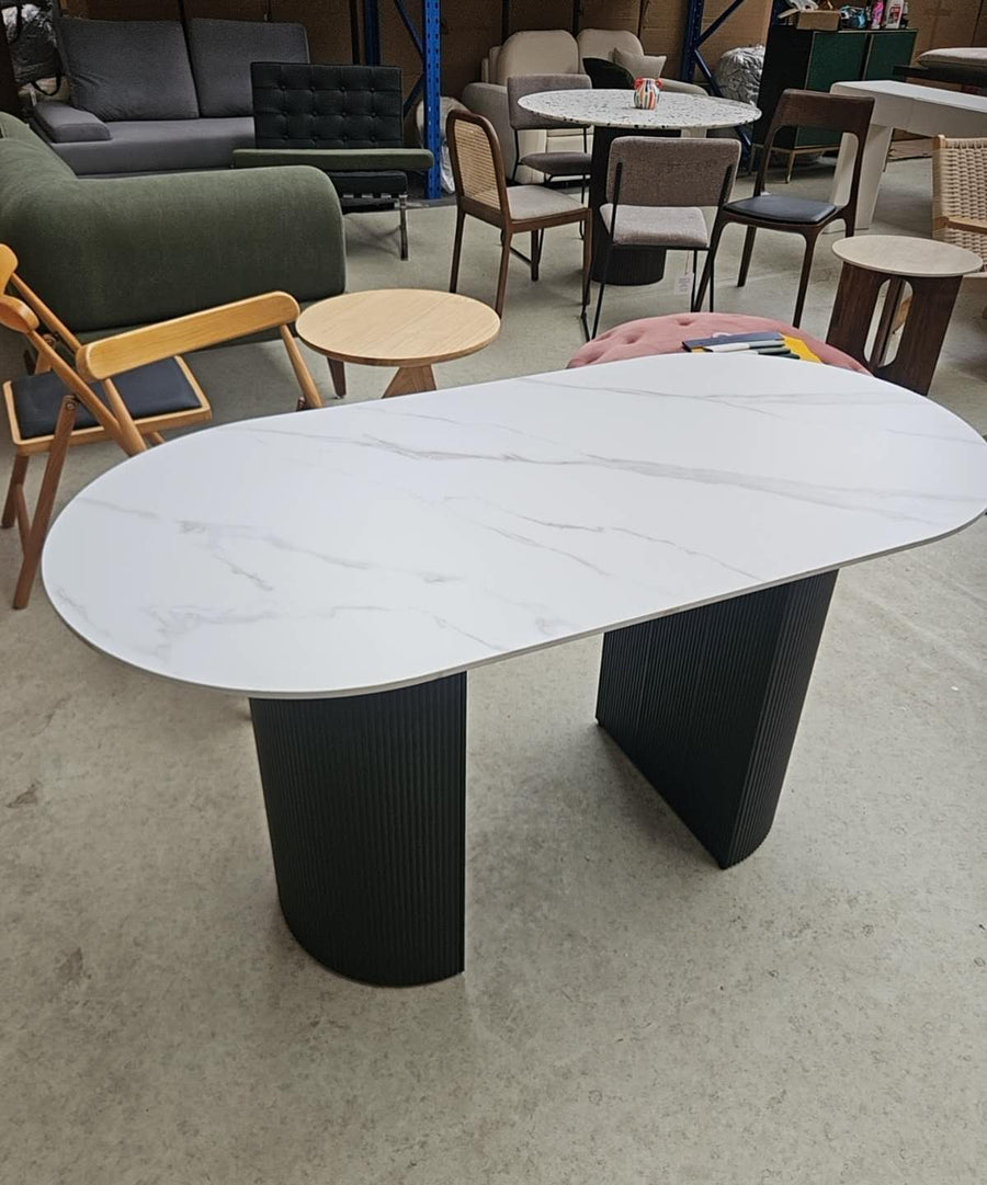 Dwight Dining Table, Top With Slight Damaged, 140CM (Display)