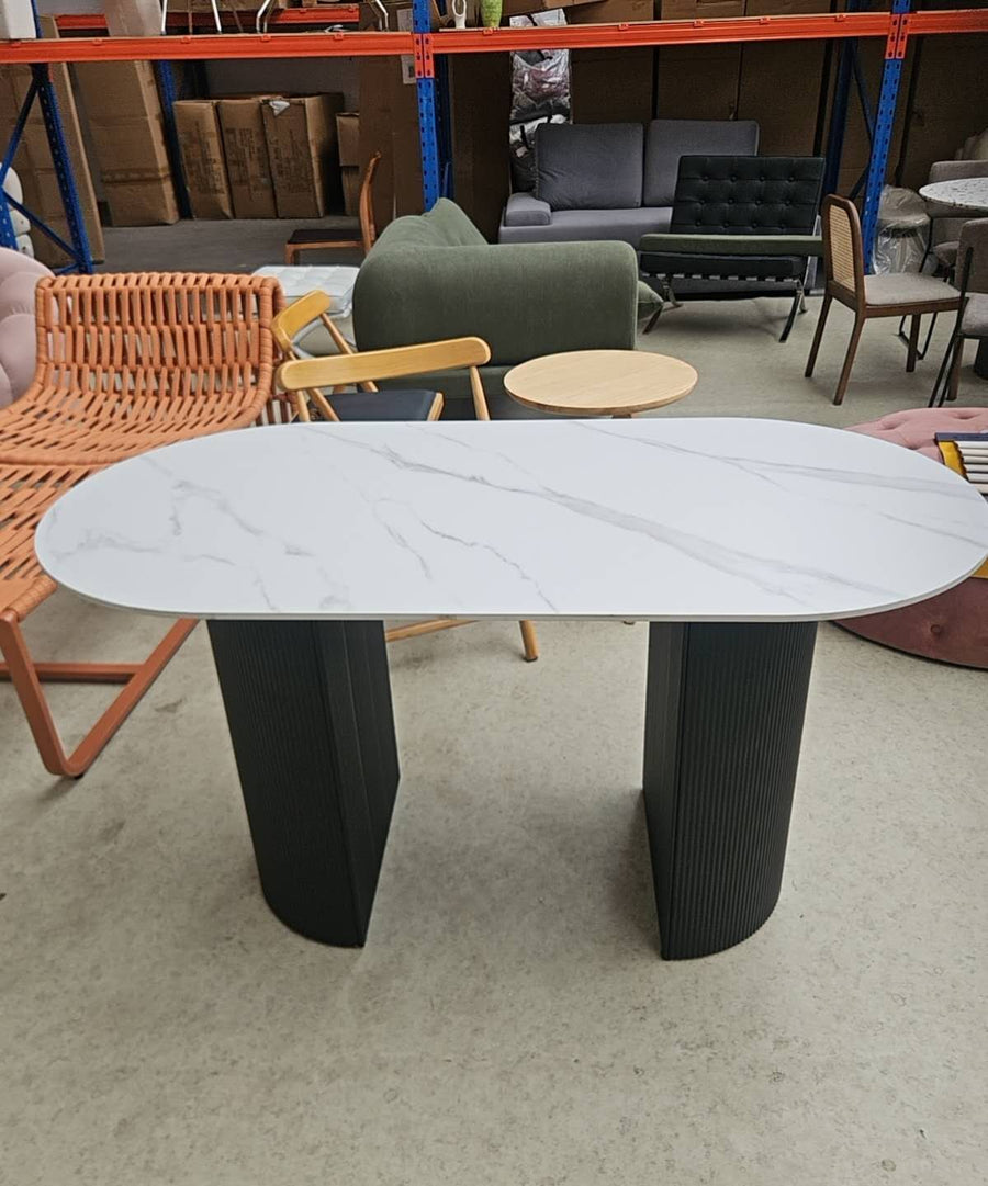 Dwight Dining Table, Top With Slight Damaged, 140CM (Display)