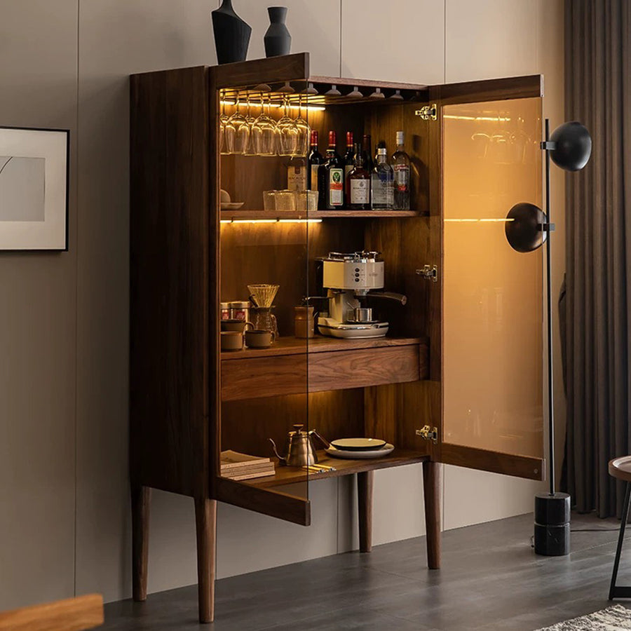 Anisimov Cabinet, Wine Storage With Wine Rack
