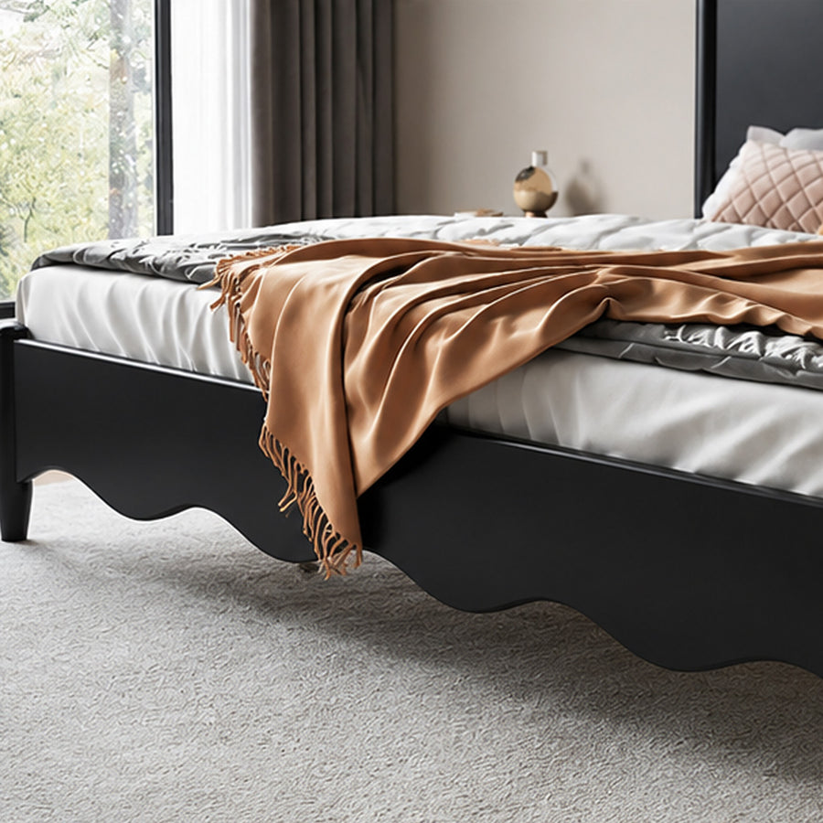 Agatha Queen Size / King Size / Super King Size Storage Bed, Black