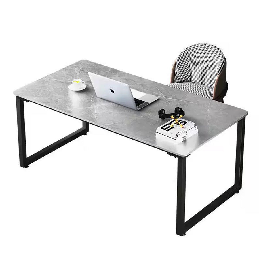 Casson Office Desk, Sintered Stone