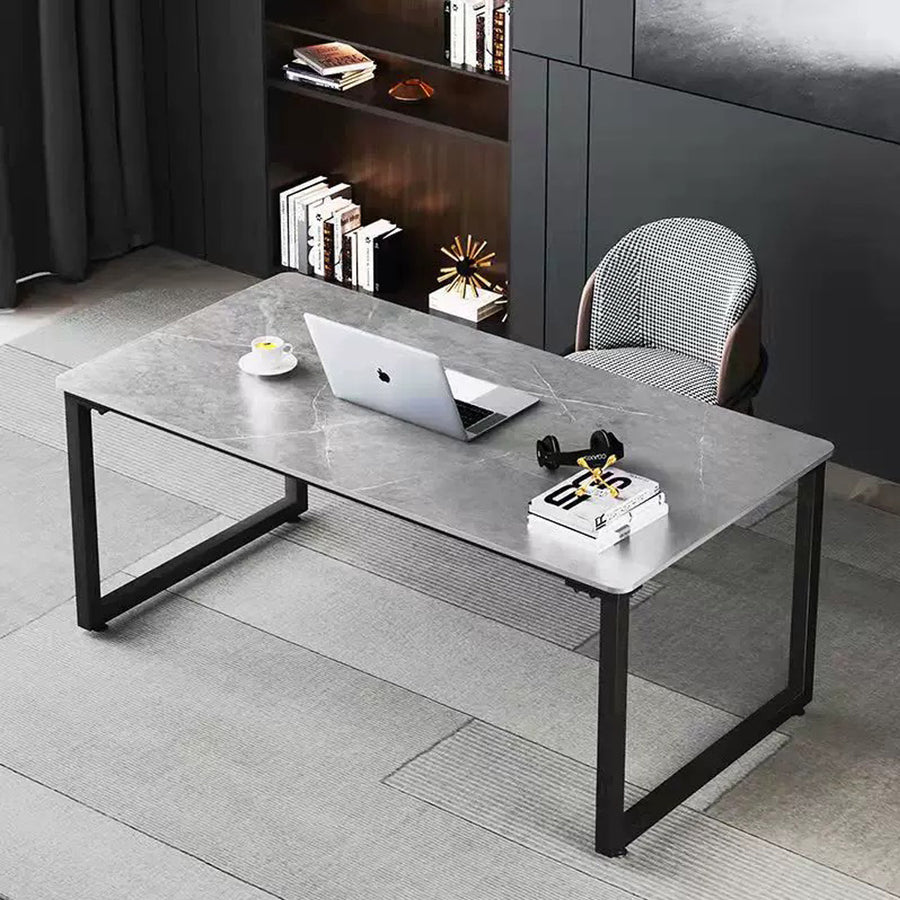 Casson Office Desk, Sintered Stone