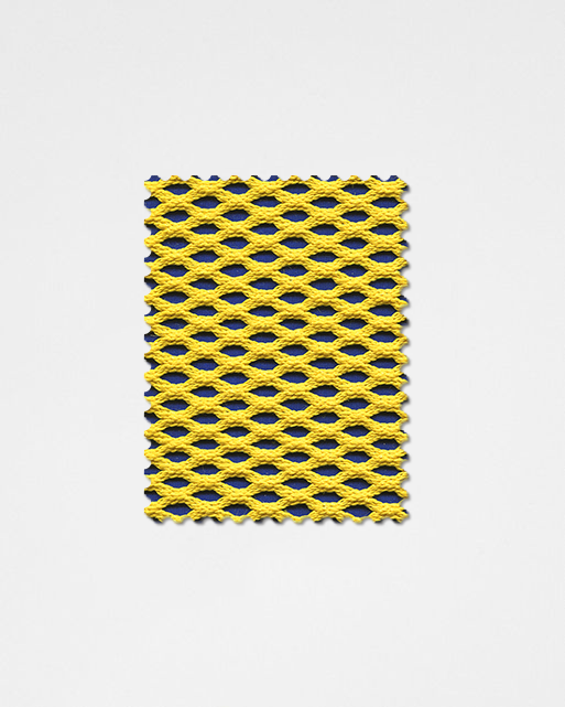 3D Solid Knitted Cotton Swatch - upholstery fabric swatch UK