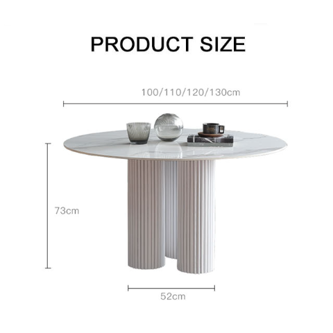 Madge Margaret Round Dining Table, Sintered Stone-Rit Concept-Rit Concept