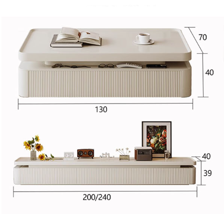 Lilliana TV Stand, Cream-Rit Concept-Rit Concept