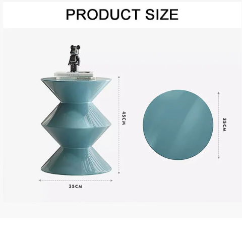 Willa Side Table, Blue-Rit Concept-Rit Concept