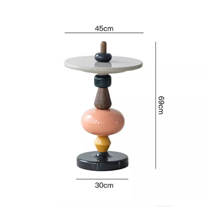 Aspasia Side Table, Ash wood-Rit Concept-Rit Concept