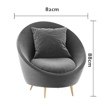 Slender Armchair, Velvet For Clearance-Rit Concept-Rit Concept