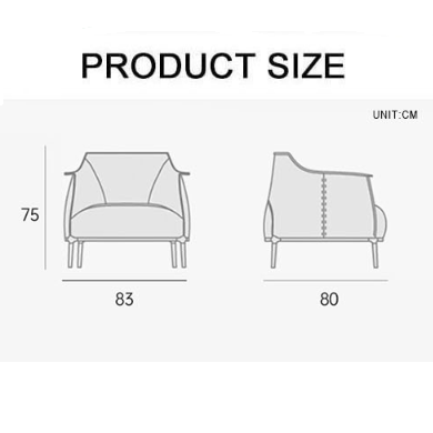 Joseph Armchair, Leather-Rit Concept-Rit Concept