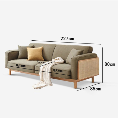 Villa Rattan Two Seater Sofa-Rit Concept-Rit Concept