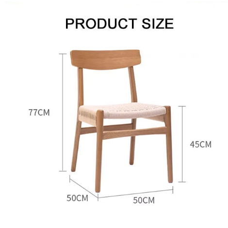 Nadine Rattan Dining Chair, Ash-Rit Concept-Rit Concept