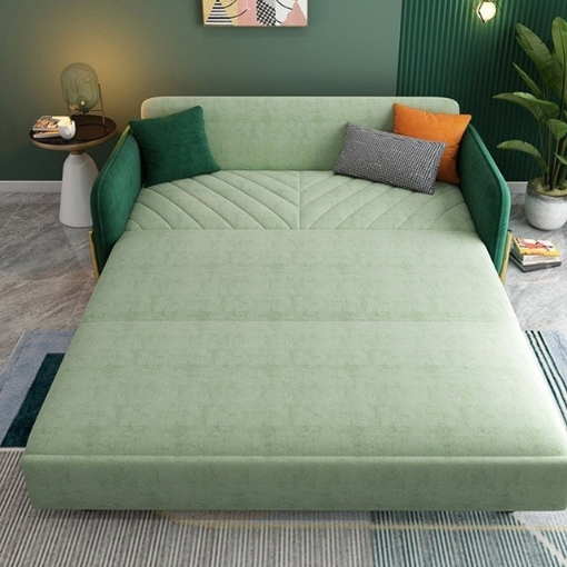 Erika Two Seater Sofa Bed, Green-Ritconcept-Rit Concept