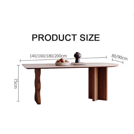 Frederica Dining Table, With Sintered Stone Top-Rit Concept-Rit Concept