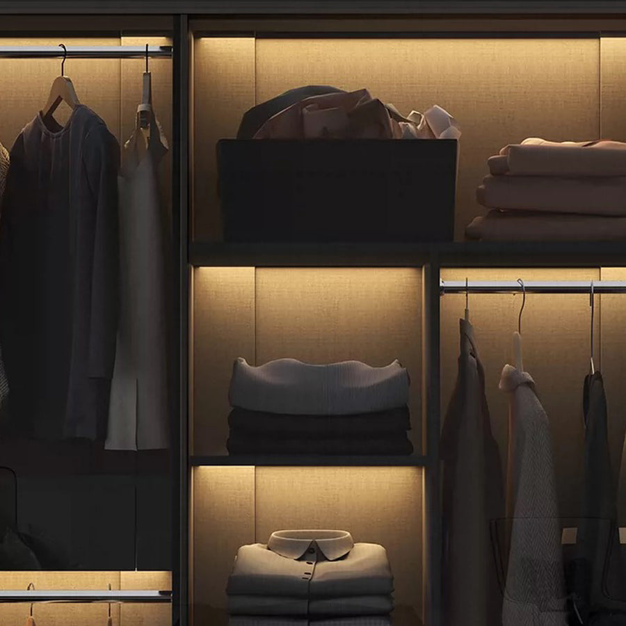 Rod Wardrobe, Grey