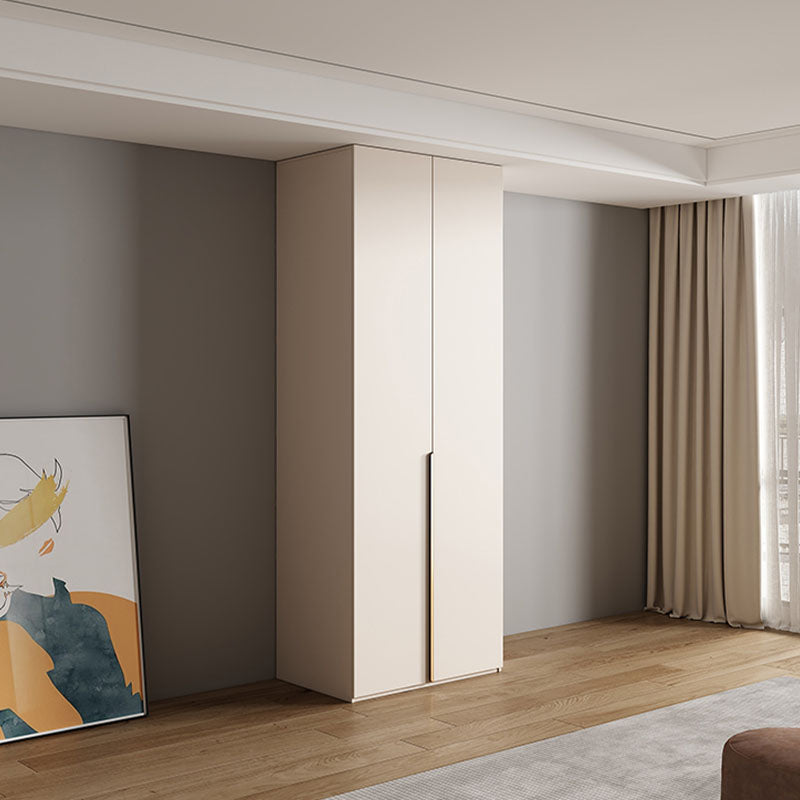 Sid Wardrobe, Creamy White, Style B(1800mm*2400mm), Clearance - cream bedroom wardrobe
