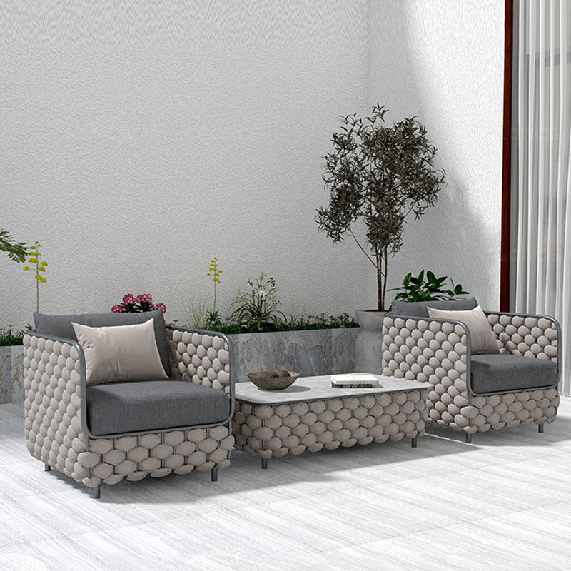 Ginny Rattan Outdoor Sofa Set, Outdoor Furniture styled for garden furniture set UK