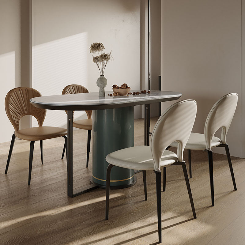 Sibyl Dining Table, Marble Top-Rit Concept-Rit Concept