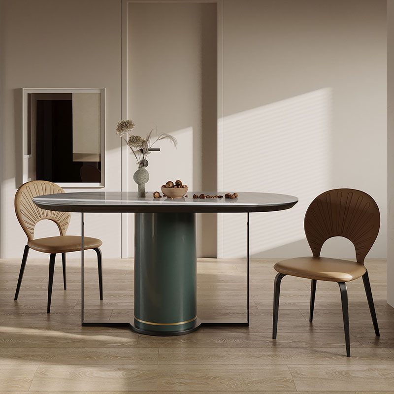 Sibyl Dining Table, Marble Top-Rit Concept-Rit Concept
