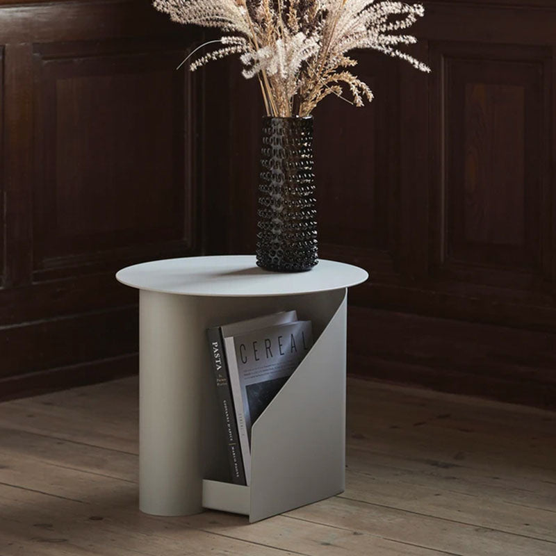 Hector Side Table with Book Storage-Rit Concept-Rit Concept