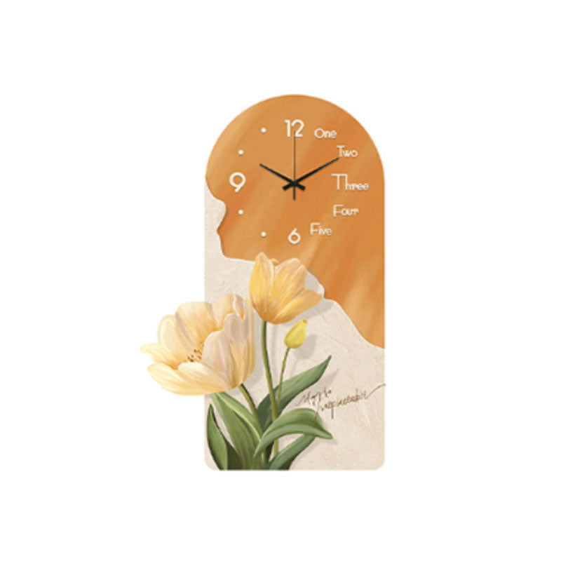 Garden Style Flower Luminous Clock-Ritconcept-Rit Concept