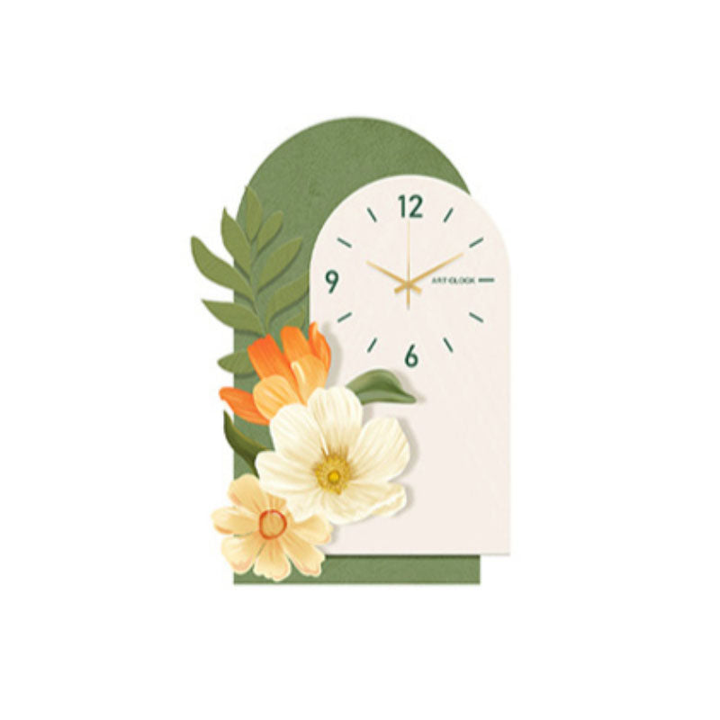 Garden Style Flower Luminous Clock-Ritconcept-Rit Concept