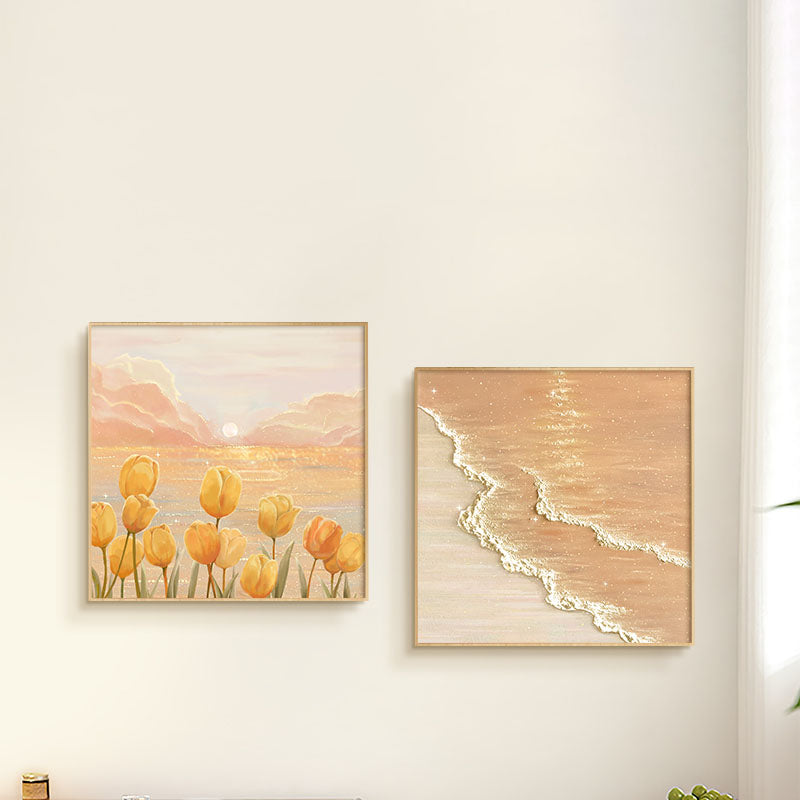 Dada Landscape Mural Wall Art, Square - print UK