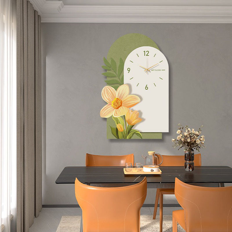 Garden Style Flower Luminous Clock-Ritconcept-Rit Concept
