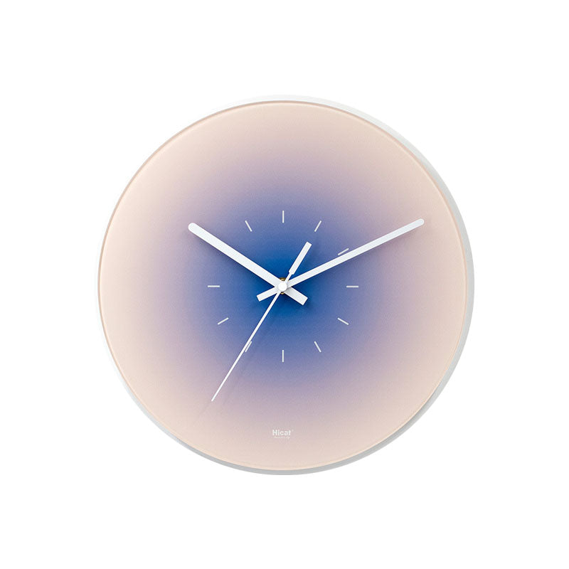 Sunset Clock detail view for modern wall clock