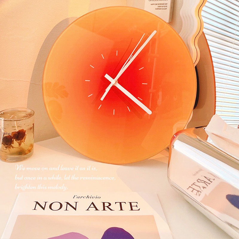 Sunset Clock - decorative wall clock UK