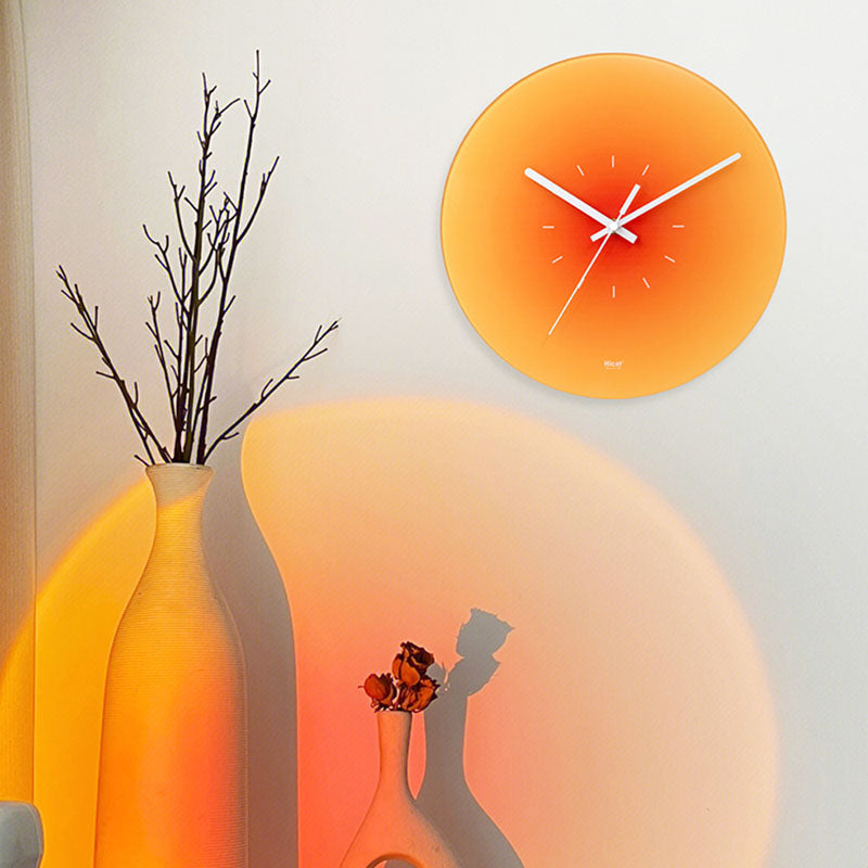 Sunset Clock - modern wall clock