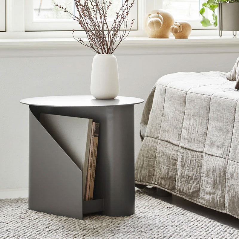 Hector Side Table with Book Storage-Rit Concept-Rit Concept